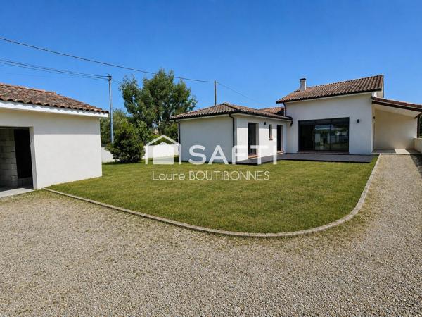 Maison familiale de 162 m² avec suite parentale, double garage et jardin