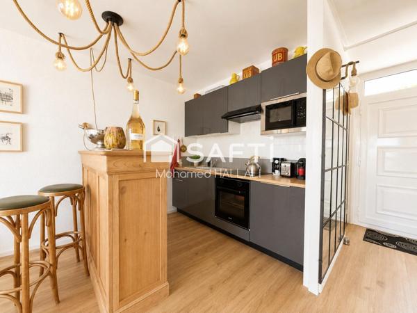 Apt 48 m² à Arcachon : calme, terrasse et parking