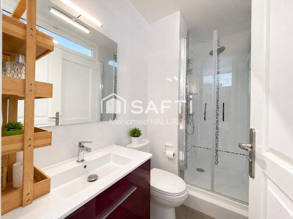 Apt 48 m² à Arcachon : calme, terrasse et parking