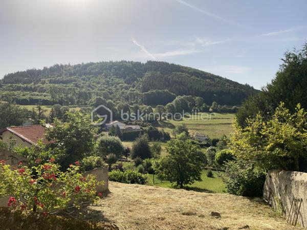 Cette bâtisse de 140 m2, est située dans la rue principale d'Allègre. 
Elle est intéressante, à la fois pour un projet d'habitation, de commerce ou de location. Sa situation en fait un point stratégique. 
La vue sur le Mont bar est sans équivoque, avec un jardin sans vis à vis, situé plein sud.
D'un point de vue structurel, la toiture est en très bon état, double vitrage sur les parties principales, et l'assainissement est collectif.
En fonction de votre projet, il y aura des modifications à faire. Jolie potentiel.