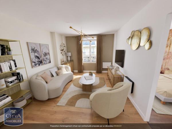 Appartement à vendre 2 pièces 39.44m²