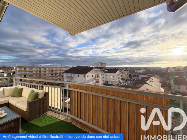 Appartement à vendre 3 pièces 61 m² Pont-de-Chéruy