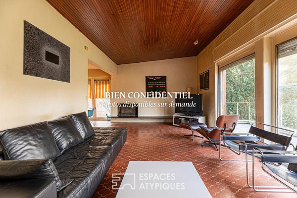 Maison d’architecte moderniste au coeur de Moulins les Metz