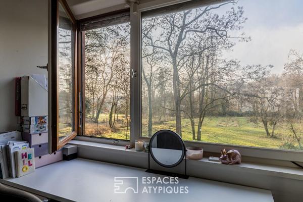 Maison d’architecte moderniste au coeur de Moulins les Metz