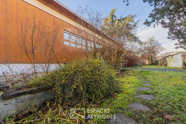 Maison d’architecte moderniste au coeur de Moulins les Metz