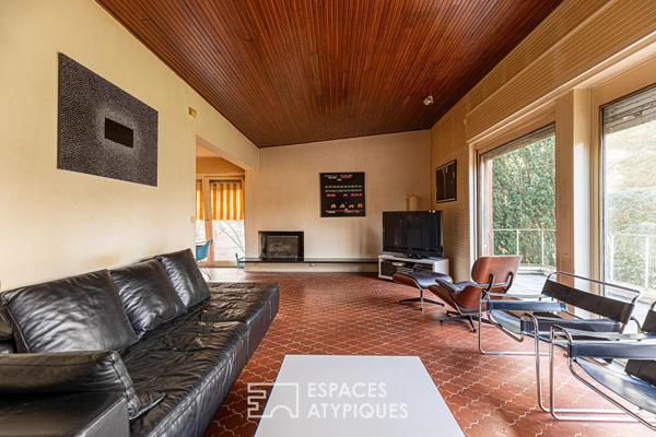 Maison d’architecte moderniste au coeur de Moulins les Metz