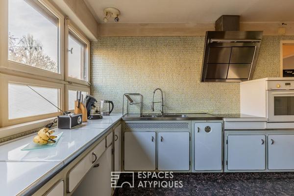 Maison d’architecte moderniste au coeur de Moulins les Metz