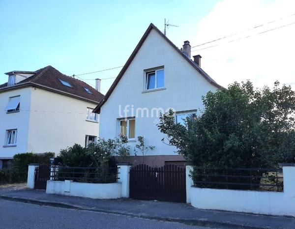 Charmante maison 4 p de 85 m² env. sur 6,40 ares à Geispolsheim Gare