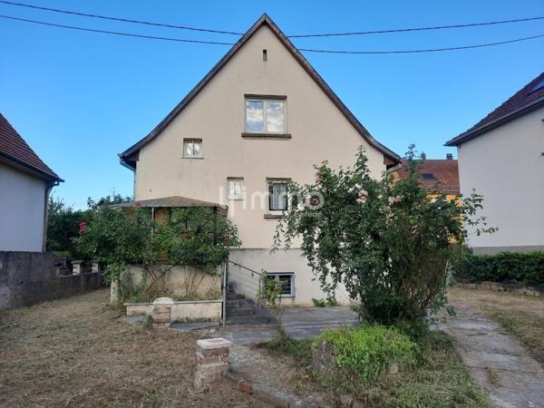 Charmante maison 4 p de 85 m² env. sur 6,40 ares à Geispolsheim Gare