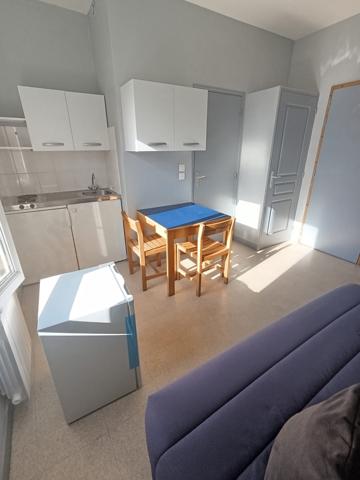 Studio meublé n°28 – 12,70 m² – 2ᵉ étage, Saint-Nazaire