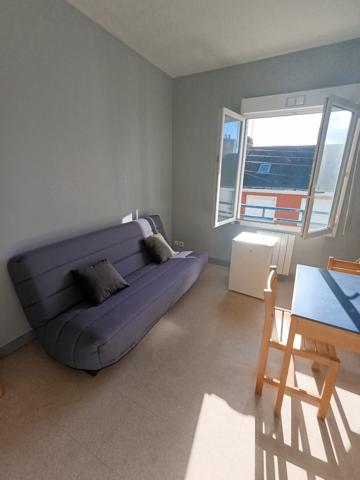 Studio meublé n°28 – 12,70 m² – 2ᵉ étage, Saint-Nazaire