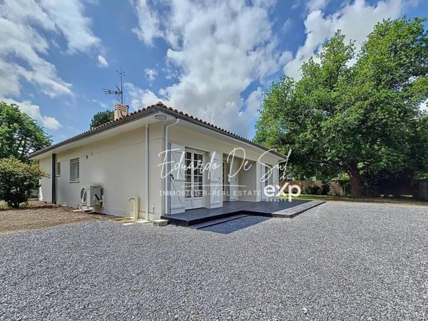 Maison plain-pied totalement rénovée de 108m², 3 chambres, au calme et classée B au DPE