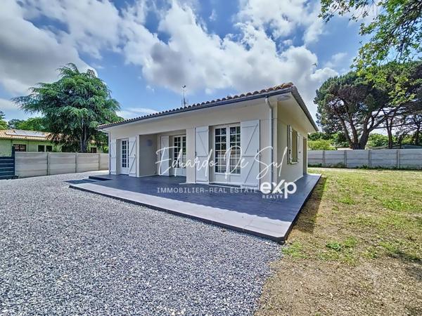 Maison plain-pied totalement rénovée de 108m², 3 chambres, au calme et classée B au DPE