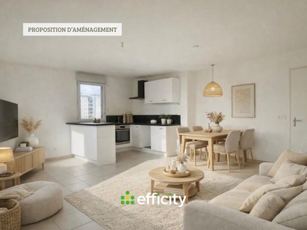 Appartement 3 pièces - 59 m²