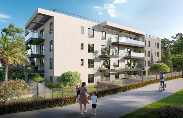 Nice Cimiez, 2 pièces en rez-de-jardin avec grand espace extérieur