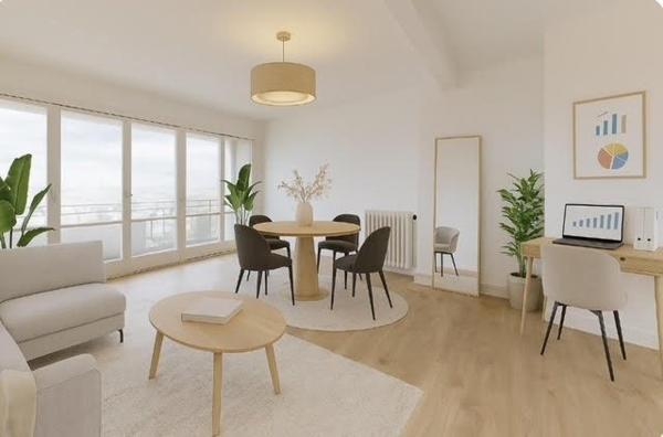 appartement avec vue panoramique sur Bordeaux!
