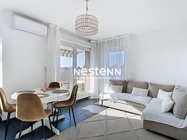 APPARTEMENT T4 RILLIEUX VILLAGE D'ENVIRON 76 M² AVEC BALCON ET GARAGE BOX FERMÉ