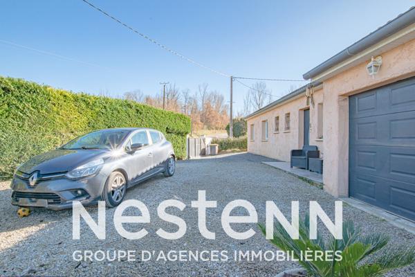 Albi, maison individuelle de plain-pied, 94 m2 habitables sur environ 800 m2 de terrain, proche toutes commodités