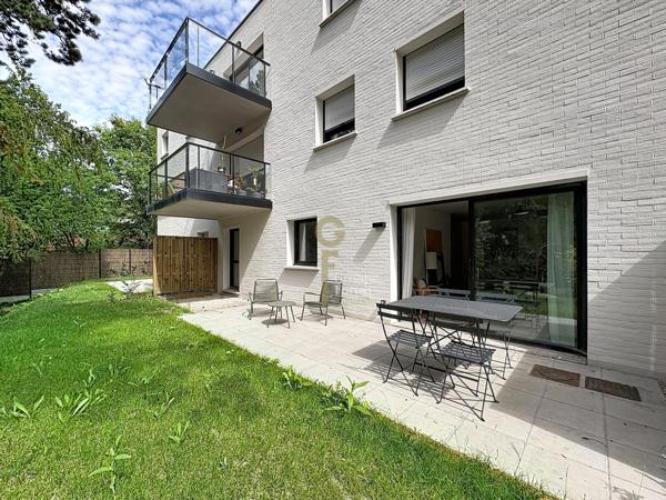 T3 contemporain avec terrasse, jardin et prestations premium à Croix