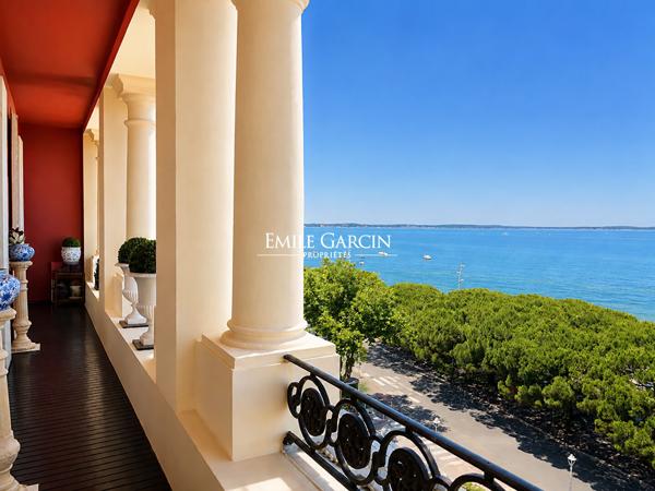 A vendre - Appartement -  Arcachon -Première ligne - vue mer