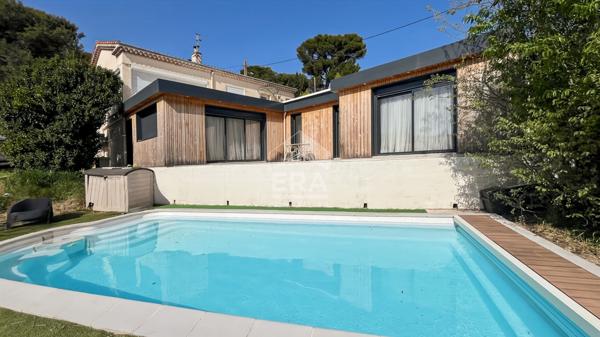 Les Pennes Mirabeau - Maison de plain pied T3+T2 de 143m2 sur parcelle avec piscine de 800m2