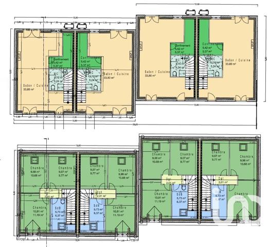 Terrain à vendre 1 015 m² Mormant