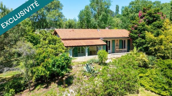Villa rénovée avec Sous-sol et Grand terrain