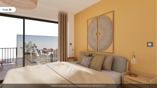 Appartement duplex avec terrasse rooftop - 3ème étage - 95.69m² - LA PALMYRE