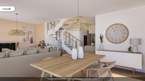 Appartement duplex avec terrasse rooftop - 3ème étage - 95.69m² - LA PALMYRE