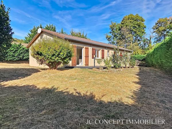 Maison plain pied 90 m² sur 850 m²