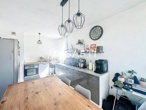 T3 lumineux de 68 m² avec balcon sud-est – Bourgoin-Jallieu centre – Garage en option