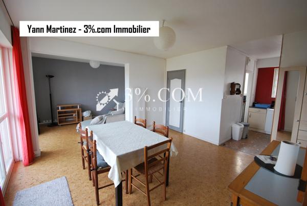 Appartement 3 pièce(s) 2 chambre(s) 64 m²