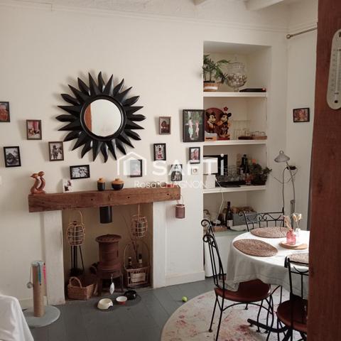 Maison de bourg avec tout à l'égout