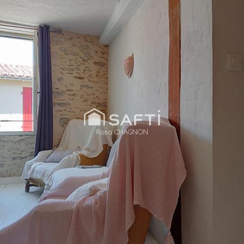 Maison de bourg avec tout à l'égout