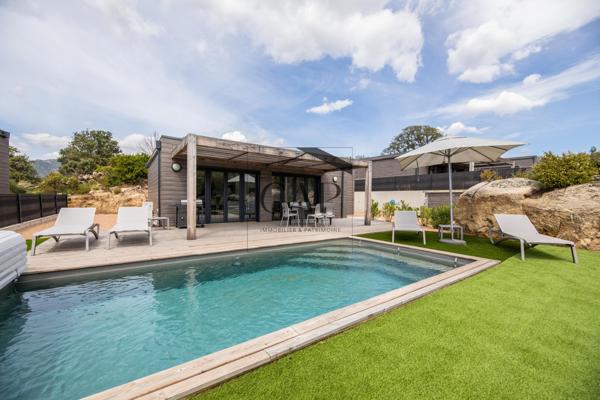 Lecci (20137) ACTE EN MAIN – Villa T4 avec Piscine Privative Chauffée – Domaine 5***** à Lecci – Investissement Premium