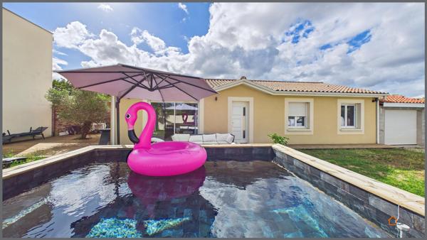 Charmante Maison Familiale avec Piscine et Jardin Sans Vis-à-Vis