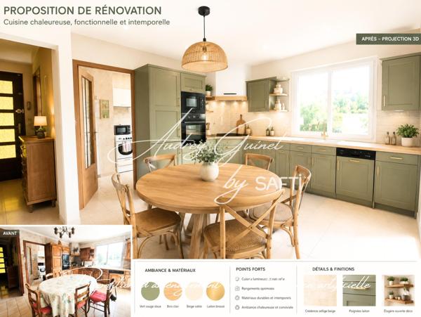 Maison familiale 160m² - Secteur les Rocs