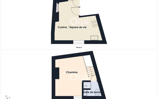 Appartement à vendre    2 pièces • 26,97 m2 Seillans