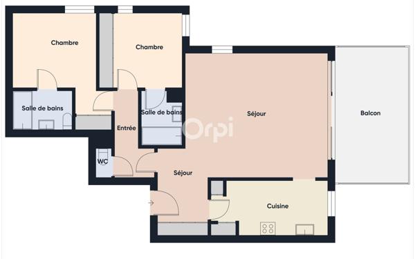 Appartement à vendre    3 pièces • 82,34 m2 Mandelieu-la-Napoule