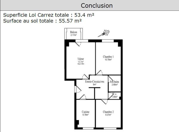 Suresnes - Appartement 3 pièces de avec fort potentiel