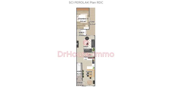 Immeuble à vendre 6 pièces de 138 m²