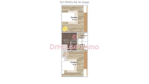 Immeuble à vendre 6 pièces de 138 m²