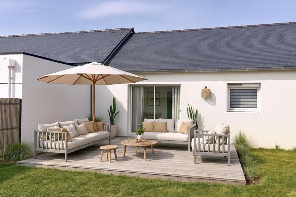 MILIZAC – Maison neuve PMR 2022, 70 m² avec jardin