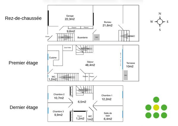 Maison
         5 pièces
        - 129 m² Exclusivité 215 000 € *