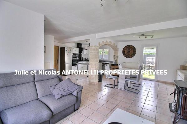 Maison 5 pièce(s) 92 m2, 3 chambres, garage et jardin