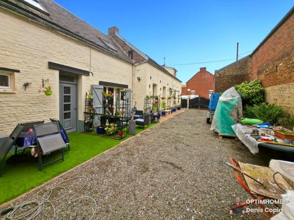 🏡 Longère avec cachet, grange et vaste terrain – secteur Audencourt (Caudry)