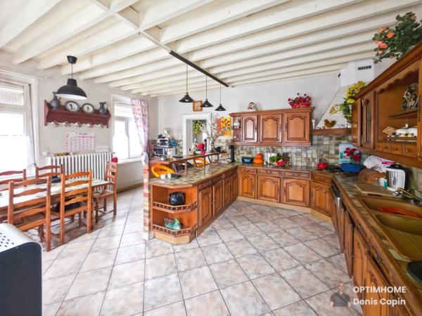 🏡 Longère avec cachet, grange et vaste terrain – secteur Audencourt (Caudry)