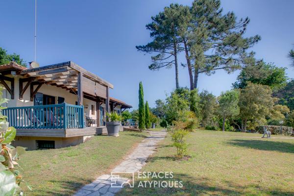 Maison familiale en lisière de forêt