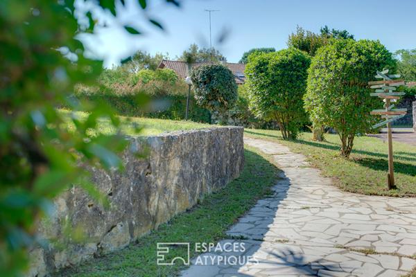 Maison familiale en lisière de forêt