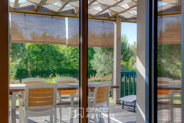 Maison familiale en lisière de forêt